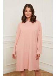 Curvy Lady Sukienka w kolorze jasnoróżowym rozmiar: 40/42. Różowe sukienki damskie Curvy Lady, bez wzorów, klasyczne, bez ramiączek. Za 57.20 zł.