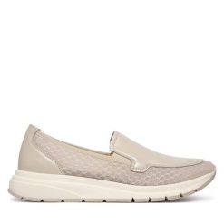 Półbuty Caprice. Brązowe półbuty damskie Caprice, bez wzorów, bez obcasa, na płaskiej podeszwie, bez zapięcia. Za 399.99 zł.