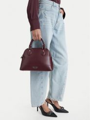 Nine West Torebka CEO-OPAL DREAM-LDA9210 Bordowy. Czerwone kuferki damskie Nine West, bez wzorów, ze skóry, bez dodatków. Za 249.99 zł.