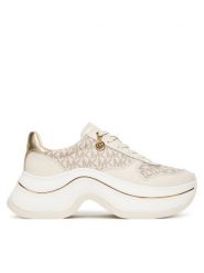 MICHAEL Michael Kors Sneakersy Arla 43F5ARFS2L Beżowy. Brązowe obuwie sportowe damskie MICHAEL Michael Kors, ze skóry, bez zapięcia. Za 699.99 zł.