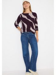 Cecil Sweter w kolorze fioletowym rozmiar: XXL. Różowe swetry klasyczne damskie Cecil, xxl, bez kołnierzyka. Za 139.87 zł.