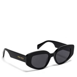 Okulary przeciwsłoneczne Nine West. Czarne okulary przeciwsłoneczne damskie Nine West. Za 129.99 zł.