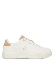 Beverly Hills Polo Club Trampki CEOWB-VSS25003W Biały. Białe trampki damskie Beverly Hills Polo Club, bez wzorów, z materiału, bez zapięcia. Za 169.99 zł.