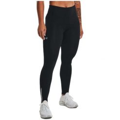 Legginsy Under armour model 1369773-001 dla kobiet. Czarne legginsy damskie Under Armour, s, bez wzorów, z materiału. Za 220.84 zł.