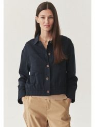 TATUUM Kurtka koszulowa "Sakso" w kolorze granatowym rozmiar: 36. Niebieskie kurtki damskie TATUUM, bez wzorów, bez kaptura. Za 196.95 zł.