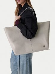 G-Star Raw Torebka C-LDA8145A Szary. Szare shopper bag G-Star Raw, bez wzorów, ze skóry, bez dodatków. Za 249.99 zł.