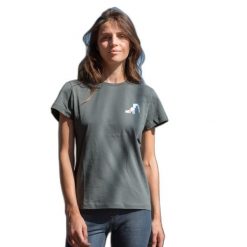 Koszulka damska Snap Climbing Heart Dietrich. Szare koszulki damskie SNAP CLIMBING, s, bez wzorów, z bawełny, bez kołnierzyka, bez ramiączek. Za 218.00 zł.