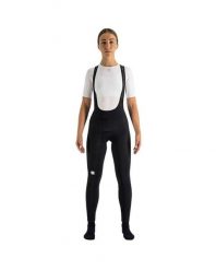 Spodnie rowerowe damskie Sportful Classic Bibtight. Czarne spodnie sportowe damskie SPORTFUL, na jesień, l, bez wzorów, z materiału, rowerowe. Za 547.10 zł.
