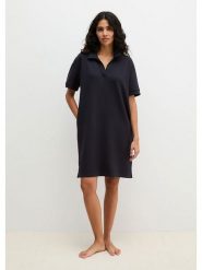 Marc O´Polo Bodywear Sukienka w kolorze granatowym rozmiar: L. Niebieskie sukienki damskie bez wzorów, bez ramiączek. Za 144.95 zł.