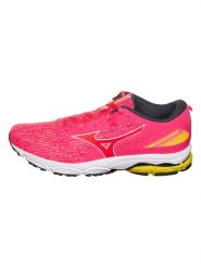 Mizuno Buty "Wave Prodigy" w kolorze różowym do biegania rozmiar: 42. Różowe obuwie sportowe damskie Mizuno, z materiału, bez zapięcia, do biegania. Za 232.23 zł.