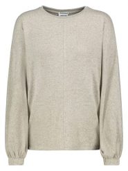 Fresh Made Sweter w kolorze szarym rozmiar: M/L. Szare swetry klasyczne damskie Fresh Made, l, bez kołnierzyka. Za 70.24 zł.