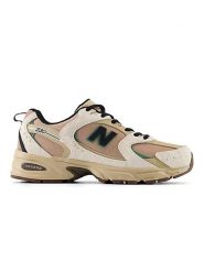 New Balance Sneakersy "530" w kolorze beżowym rozmiar: 37. Brązowe obuwie sportowe damskie New Balance, z materiału, bez zapięcia. Za 355.78 zł.