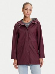 Vero Moda Kurtka przeciwdeszczowa Malou 10266982 Bordowy Regular Fit. Czerwone kurtki damskie Vero Moda, l, bez wzorów, z syntetyku, bez kaptura. Za 209.99 zł.