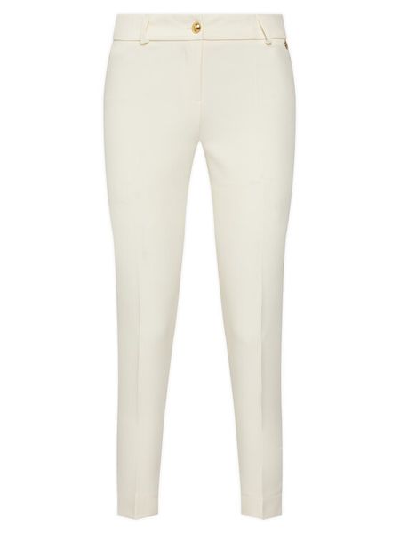 Maryley Spodnie materiałowe 25EB52Z/M24/43VA Écru Regular Fit. Spodnie materiałowe damskie Maryley, bez wzorów, z materiału. Za 109.99 zł.