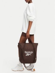 Reebok Torebka CWBEO-RBK-B-006-10 Brązowy. Brązowe shopper bag Reebok, bez wzorów, z materiału, bez dodatków. Za 129.99 zł.