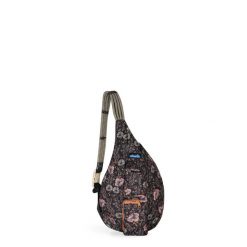 Plecak miejski Kavu Slingback - quiet wildflowers. Czarne plecaki KAVU, bez wzorów. Za 256.99 zł.