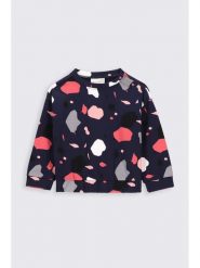 Coccodrillo Bluza ZC2132102EMN Granatowy Regular Fit. Niebieskie bluzy dziewczęce COCCODRILLO, bez wzorów, z bawełny, bez ramiączek, bez kaptura. Za 109.99 zł.