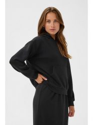 Kaffe Bluza w kolorze czarnym rozmiar: S. Czarne bluzy damskie Kaffe, s, bez wzorów, z kapturem. Za 86.99 zł.