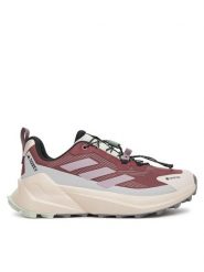 Adidas Trekkingi Terrex Trailmaker 2 GORE-TEX Speed Lace JP5242 Bordowy. Czerwone obuwie trekkingowe damskie Adidas, z gore-texu, bez zapięcia. Za 459.99 zł.