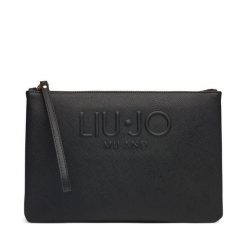 Torebka Liu Jo. Czarne torebki wieczorowe damskie Liu Jo, bez wzorów, bez dodatków. Za 229.99 zł.