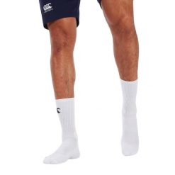 Skarpetki antypoślizgowe do połowy łydki Canterbury. Białe skarpetki damskie CANTERBURY, bez wzorów. Za 153.50 zł.