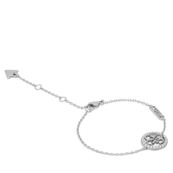 Bransoletka Guess. Szare bransoletki damskie Guess, srebrne. Za 133.99 zł.