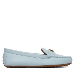 Mokasyny LAUREN RALPH LAUREN. Niebieskie mokasyny damskie Lauren Ralph Lauren, bez obcasa. Za 649.99 zł.