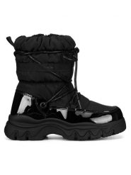 DeeZee Śniegowce CF2959-1 Czarny. Czarne kozaki dziewczęce DeeZee, bez wzorów, z materiału, bez obcasa, bez zapięcia. Za 149.99 zł.