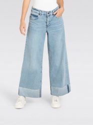 MAC Dżinsy - Comfort fit - w kolorze błękitnym rozmiar: 32. Niebieskie jeansy damskie MAC. Za 293.45 zł.