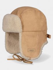 Czapka Damska Barts Kegalle Bomber. Brązowe czapki damskie Barts, bez wzorów, z materiału. Za 229.00 zł.