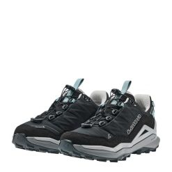 Półbuty LOWA MADDOX PRO GTX LO SL Ws. Niebieskie obuwie trekkingowe damskie Lowa, bez wzorów, z gore-texu, bez obcasa, bez zapięcia. Za 877.15 zł.