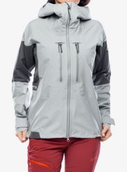 Kurtka z membraną damska Berghaus MTN Guide Alpine Pro Jacket. Szare kurtki damskie Berghaus, l, bez wzorów, z gore-texu, bez kaptura. Za 1,550.99 zł.