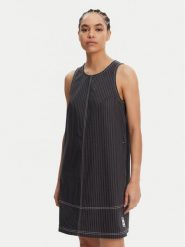 Adidas Sukienka codzienna Allover Print JJ3143 Szary Regular Fit. Szare sukienki damskie Adidas, bez wzorów, z bawełny, bez ramiączek. Za 229.99 zł.