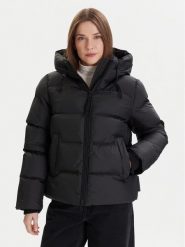 Marc O'Polo Denim Kurtka puchowa 500 0006 296 Czarny Regular Fit. Czarne kurtki damskie Marc O'Polo DENIM, xs, bez wzorów, z denimu, bez kaptura. Za 739.99 zł.