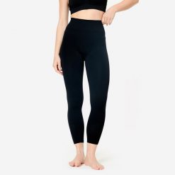 Legginsy do jogi 7/8 hot joga. Czarne legginsy damskie KIMJALY, m, bez wzorów, z elastanu. Za 159.99 zł.