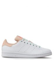 Adidas Sneakersy Stan Smith GW0571 Biały. Białe obuwie sportowe damskie Adidas, ze skóry, bez zapięcia. Za 279.99 zł.