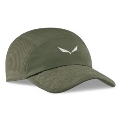 Czapka z daszkiem Salewa Pedroc Dst Light. Zielone czapki z daszkiem damskie Salewa, bez wzorów, z materiału. Za 160.99 zł.