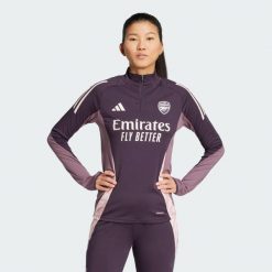 Bluza Arsenal Tiro 24 Training. Czarne bluzy damskie Adidas, xl, bez wzorów, z materiału, bez kaptura. W wyprzedaży za 244.30 zł.