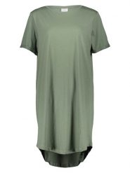 ONLY Carmakoma Sukienka w kolorze khaki rozmiar: M-46/48. Brązowe sukienki damskie Only Carmakoma, bez wzorów, z bawełny, bez ramiączek. Za 73.95 zł.