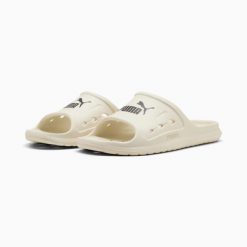 Klapki unisex Puma DIVECAT DRY beżowe 40485402 r 39. Brązowe klapki damskie Puma, bez wzorów, bez obcasa, bez zapięcia. Za 177.89 zł.