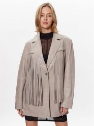 Gestuz Marynarka Avivagz 10906967 Szary Regular Fit. Szare marynarki i żakiety damskie Gestuz, l, bez wzorów, ze skóry. Za 2,019.00 zł.