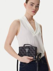 Guess Torebka J6RZ01 WK590 Szary. Szare torebki klasyczne damskie Guess, z materiału, bez dodatków. Za 337.99 zł.