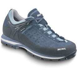 Buty trekkingowe damskie Meindl Literock Lady Gore-Tex. Niebieskie obuwie trekkingowe damskie MEINDL, z gore-texu, bez zapięcia. Za 833.99 zł.