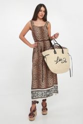 Sukienka damska z motywem zwierzęcym LIU JO. Sukienki damskie Liu Jo, bez wzorów, bez ramiączek. Za 729.00 zł.