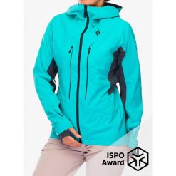 Kurtka membranowa damska Black Diamond Dawn Patrol Hybrid Shell. Niebieskie kurtki damskie Black Diamond, na zimę, bez wzorów, bez kaptura. Za 1,485.50 zł.