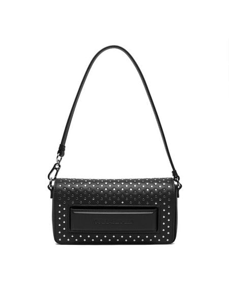 KARL LAGERFELD Torebka A4W30083 Czarny. Czarne torebki klasyczne damskie KARL LAGERFELD, ze skóry, bez dodatków. Za 689.99 zł.