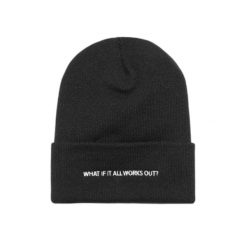 Czapka Flexfit What If Wooly Combed. Czarne czapki damskie FLEXFIT, bez wzorów. Za 137.00 zł.