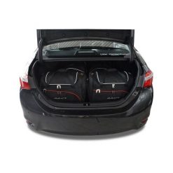 Torby Do Bagażnika Toyota Corolla Limousine 2013-2018 4Szt Kjust. Czarne torby podróżne KJUST, bez wzorów. Za 1,204.00 zł.