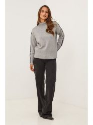 Soft Cashmere Golf w kolorze szarym rozmiar: 38/40. Szare golfy damskie Soft Cashmere, bez wzorów, bez ramiączek. Za 152.99 zł.