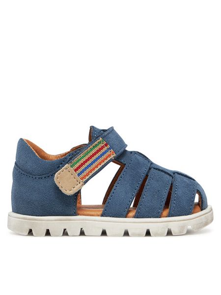 Froddo Sandały Keko G3150287-10 M Niebieski. Niebieskie sandały chłopięce Froddo, ze skóry, bez zapięcia. Za 319.99 zł.